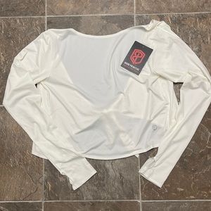 Born Primitive Long Sleeve Open-Back shirt